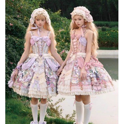 Classical Puppets Rapunzel Tea Party JSK and One Piece(Leftovers/Full Payment Without Shipping)